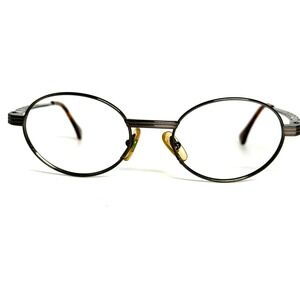 Gianfranco Ferre GFF 264/S Vintage Oval Eyeglasses Gunmetal Italy 52-20-140